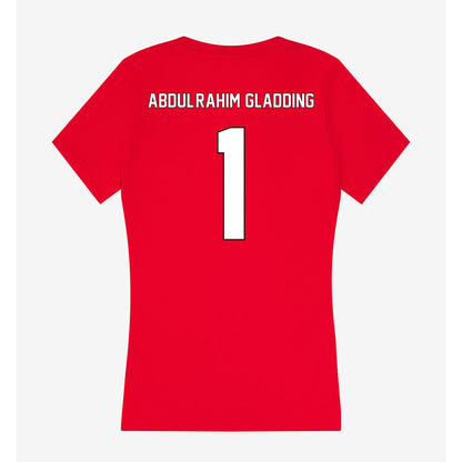 Maryland - NCAA Football : Naeem Abdul-Rahim Gladding - Women's V-Neck T-Shirt-1