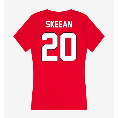 Maryland - NCAA Men's Lacrosse : Oliver Skeean - Women's V-Neck T-Shirt-1