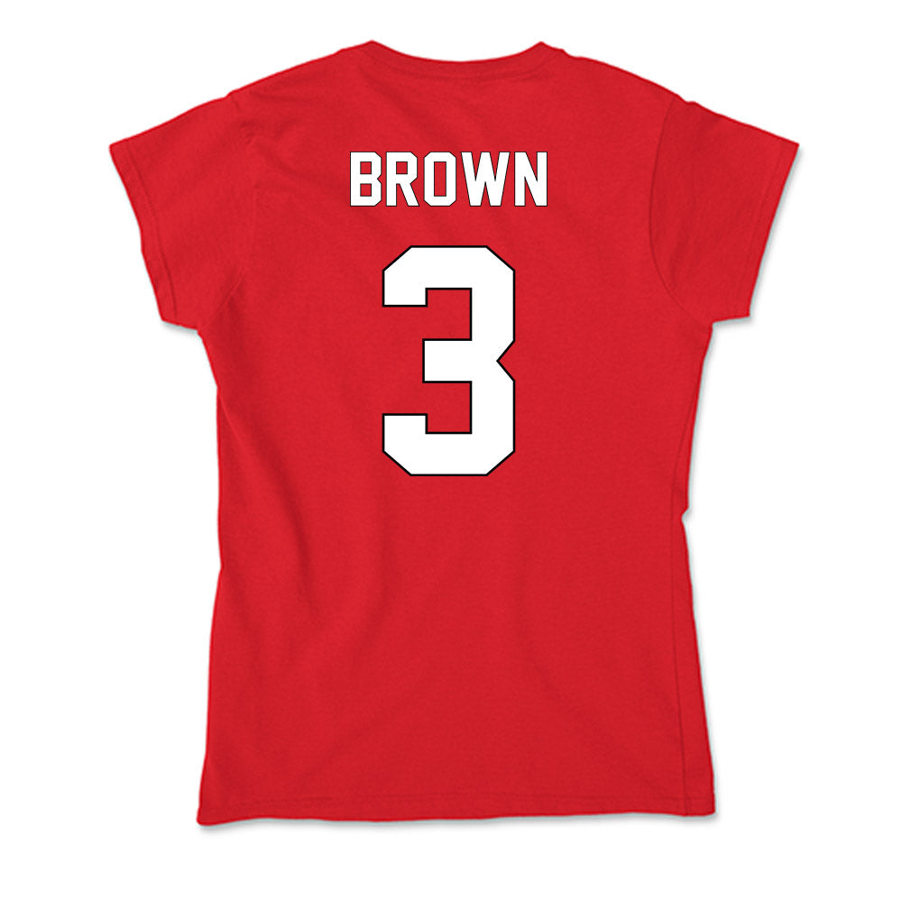 Maryland - NCAA Women's Volleyball : Ava Brown - Soft Style Women’s T-Shirt-1