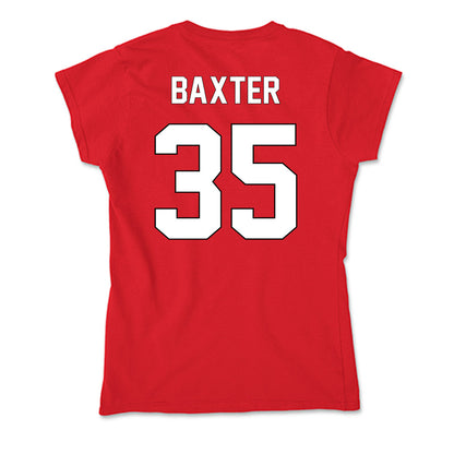 Maryland - Men's Basketball Alumni : Lonny Baxter - Soft Style Women’s T-Shirt-1