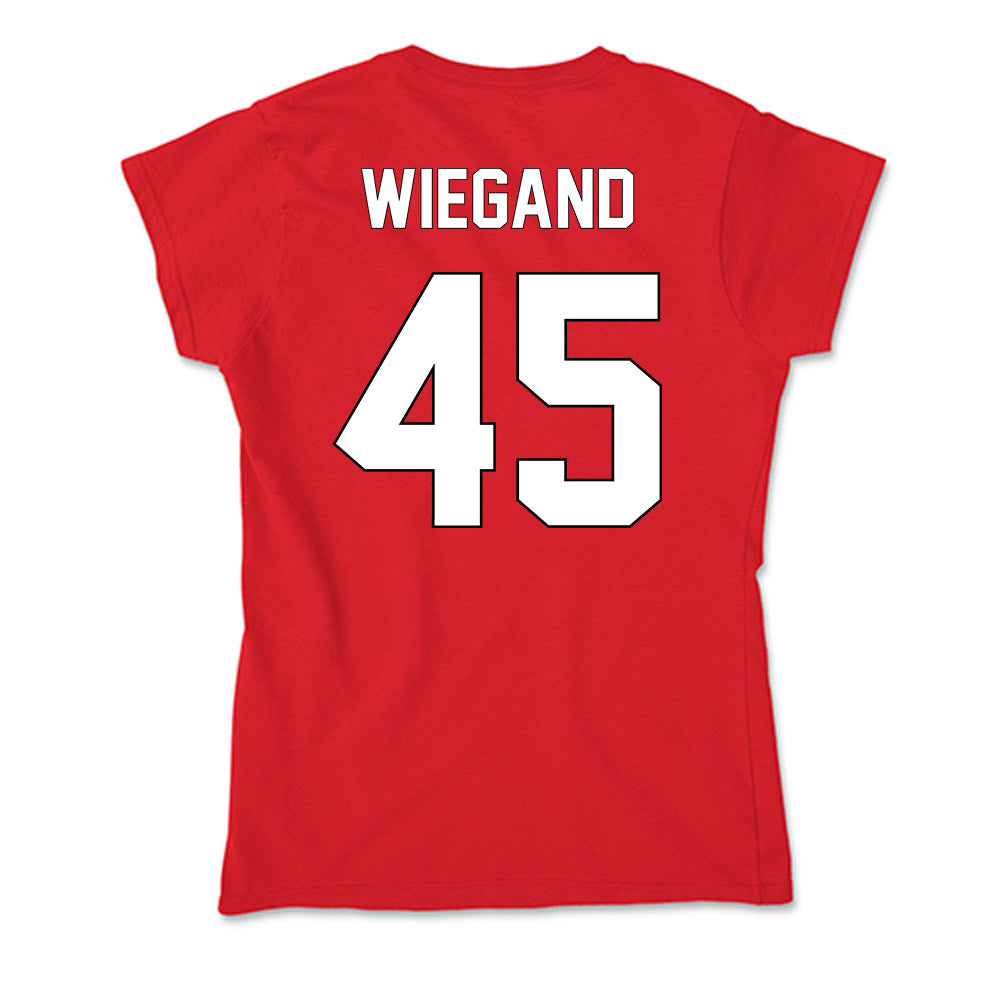 Maryland - NCAA Softball : Elisea Wiegand - Soft Style Women’s T-Shirt-1