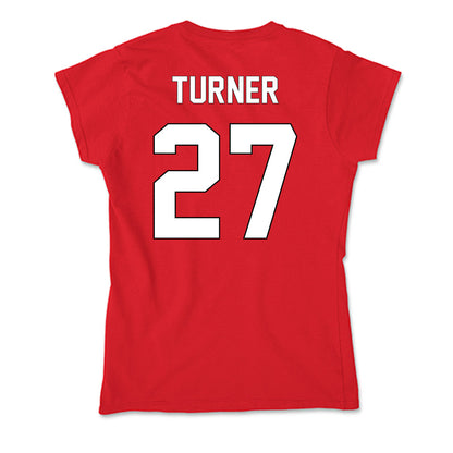 Maryland - NCAA Softball : Logan Turner - Soft Style Women’s T-Shirt-1