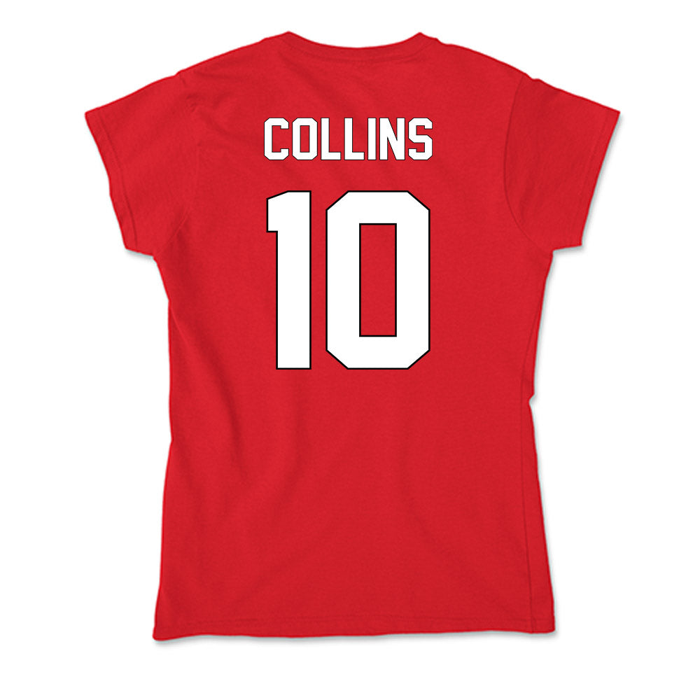 Maryland - Men's Basketball Alumni : Andre Collins - Soft Style Women’s T-Shirt-1