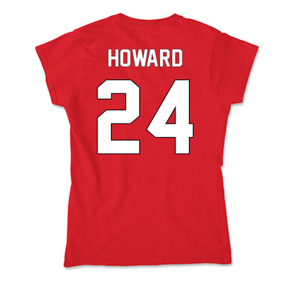 Maryland - NCAA Football : Iverson Howard - Soft Style Women’s T-Shirt-1