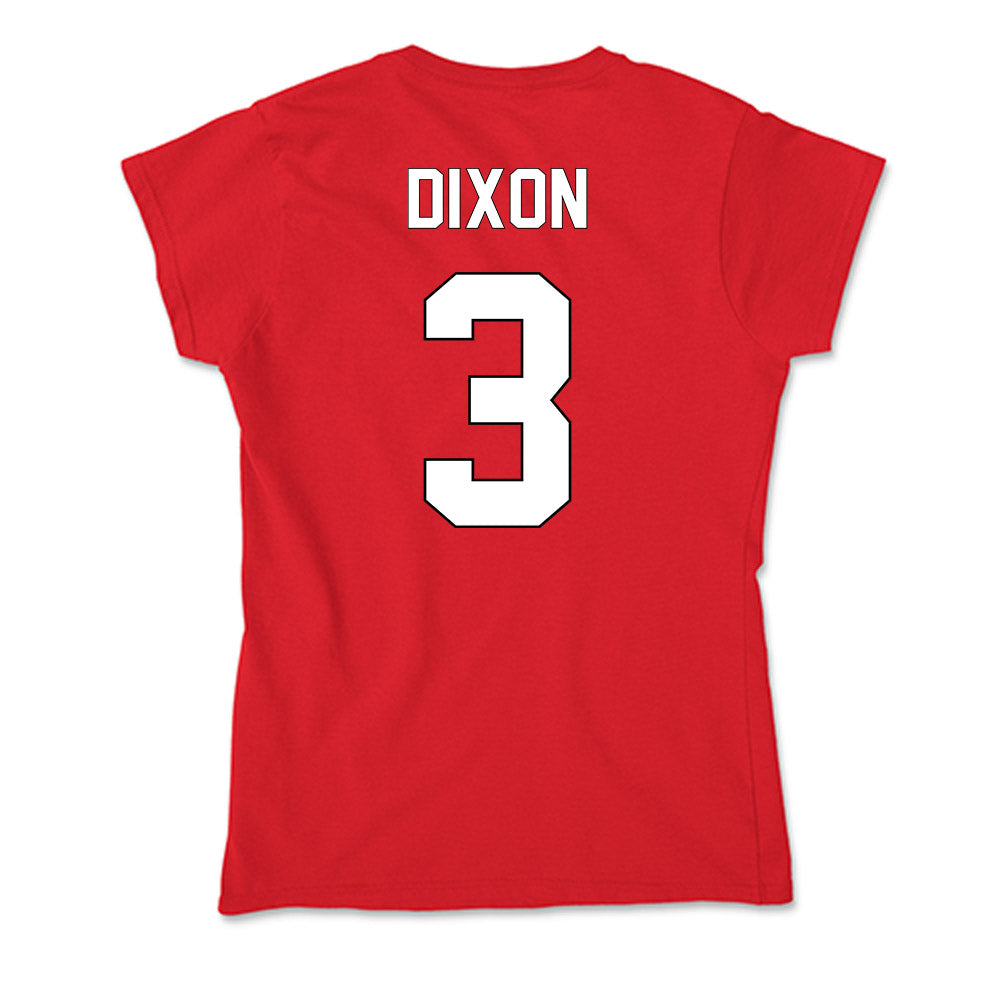 Maryland - Men's Basketball Alumni : Juan Dixon - Soft Style Women’s T-Shirt-1