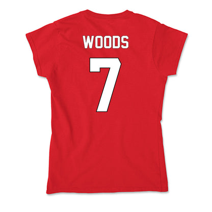 Maryland - NCAA Women's Lacrosse : Tatum Woods - Soft Style Women’s T-Shirt-1