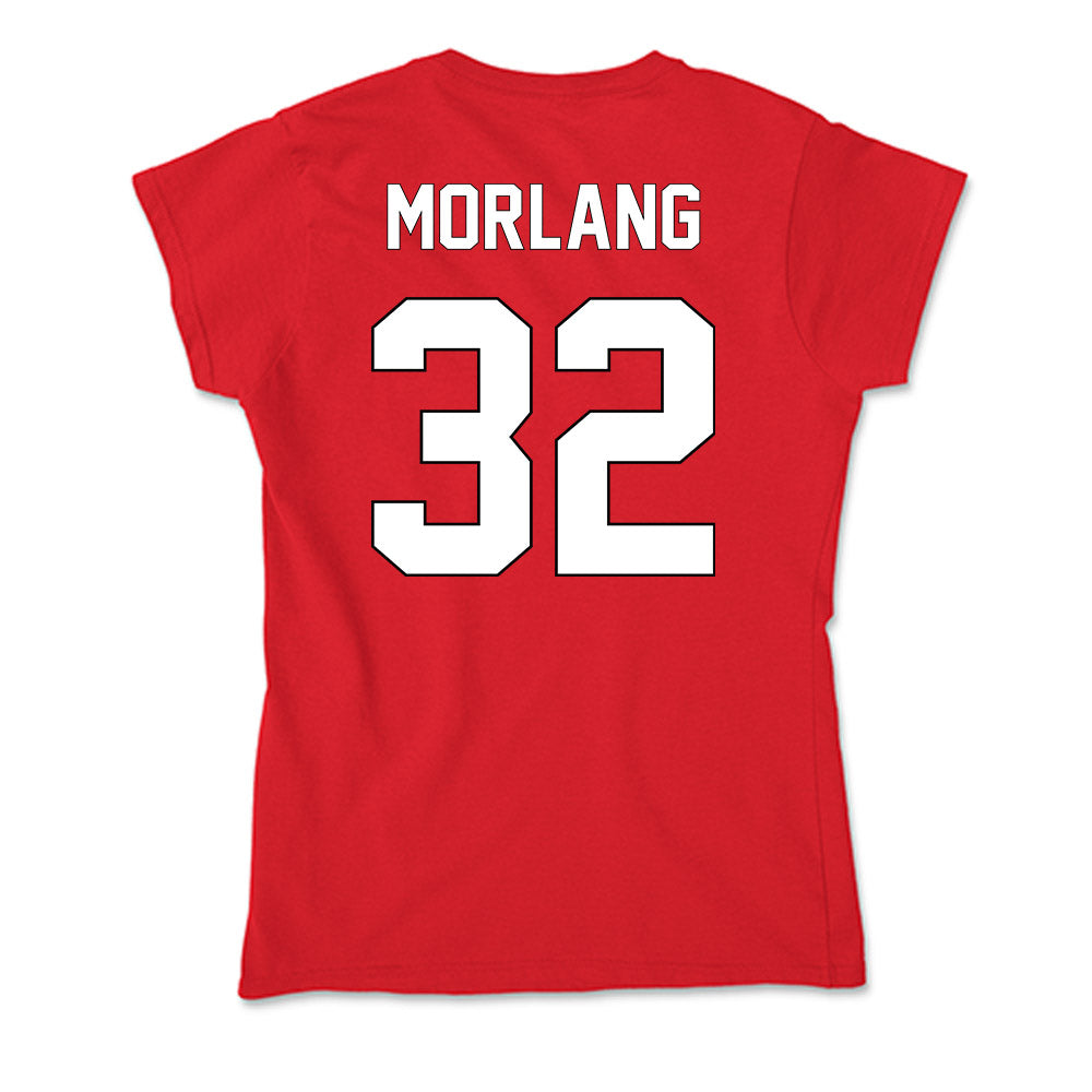 Maryland - NCAA Baseball : Nic Morlang - Soft Style Women’s T-Shirt-1