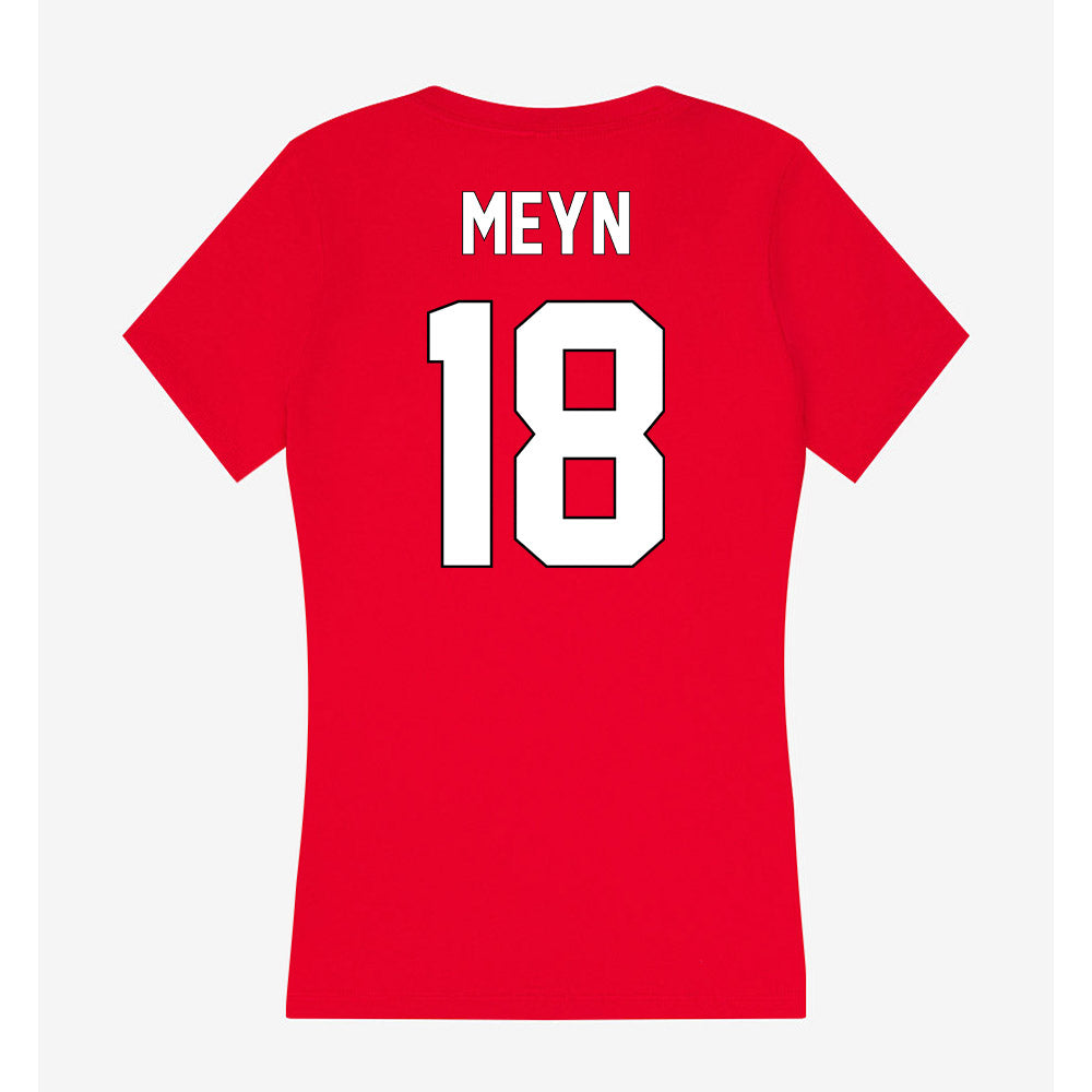 Maryland - NCAA Women's Lacrosse : Ava Meyn - Women's V-Neck T-Shirt-1
