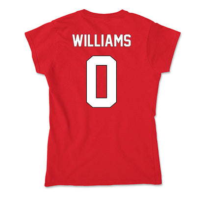 Maryland - NCAA Football : DeJuan Williams - Soft Style Women’s T-Shirt-1