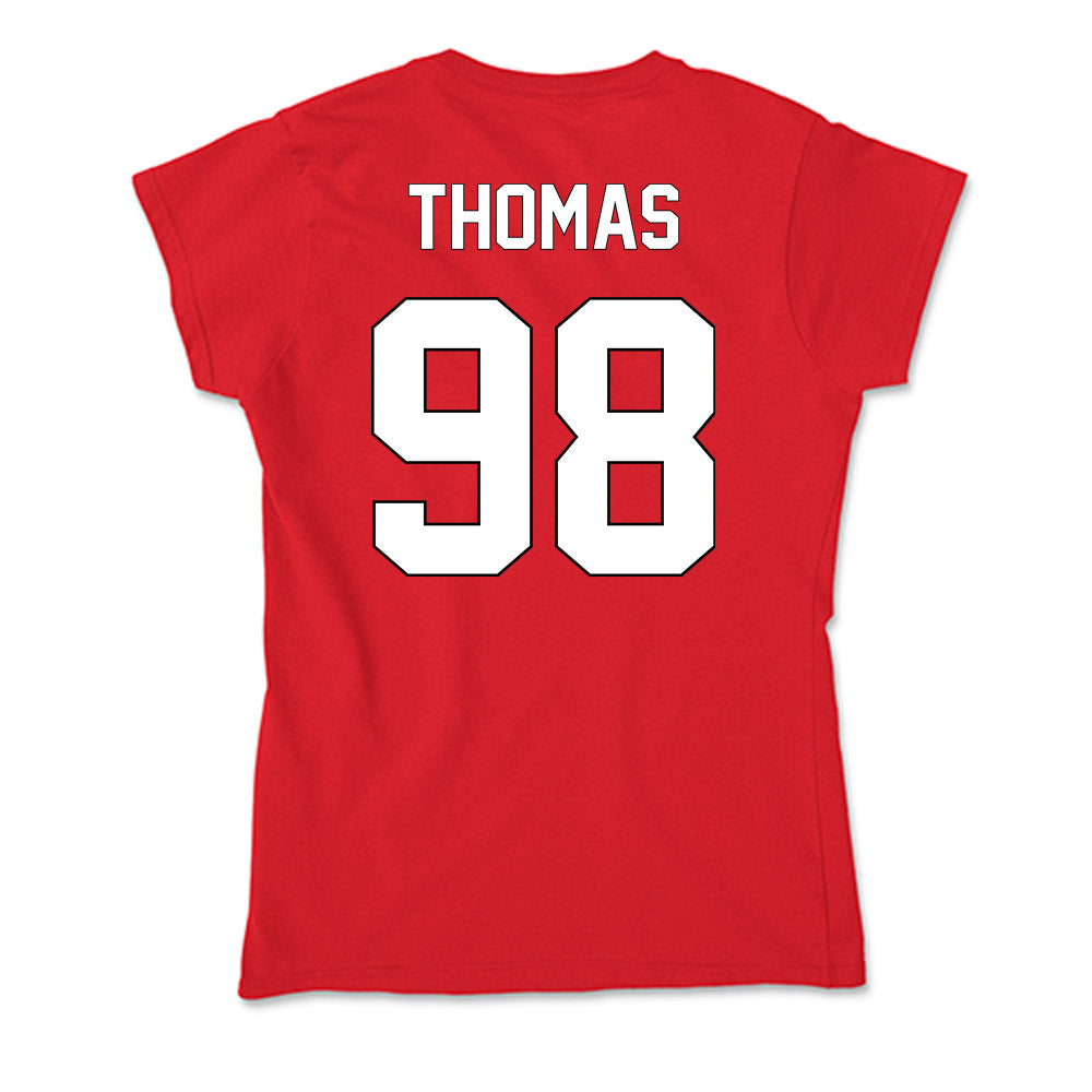 Maryland - NCAA Football : Eyan Thomas - Soft Style Women’s T-Shirt-1