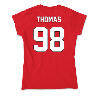 Maryland - NCAA Football : Eyan Thomas - Soft Style Women’s T-Shirt-1