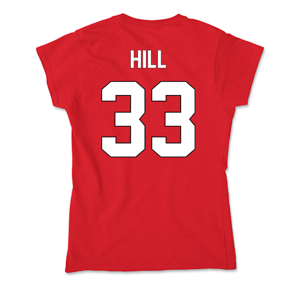 Maryland - NCAA Baseball : Aden Hill - Soft Style Women’s T-Shirt-1