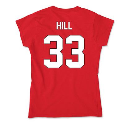 Maryland - NCAA Baseball : Aden Hill - Soft Style Women’s T-Shirt-1