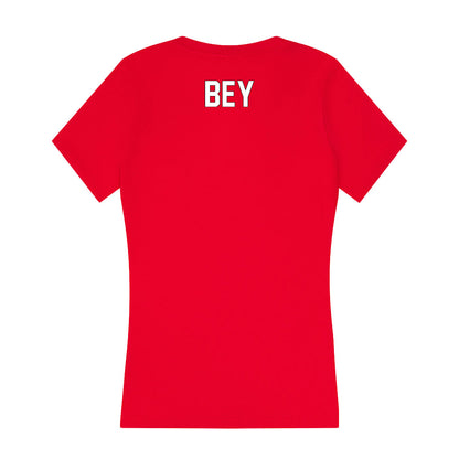 Maryland - NCAA Women's Track & Field : Kanai Bey - Women's V-Neck T-Shirt-1