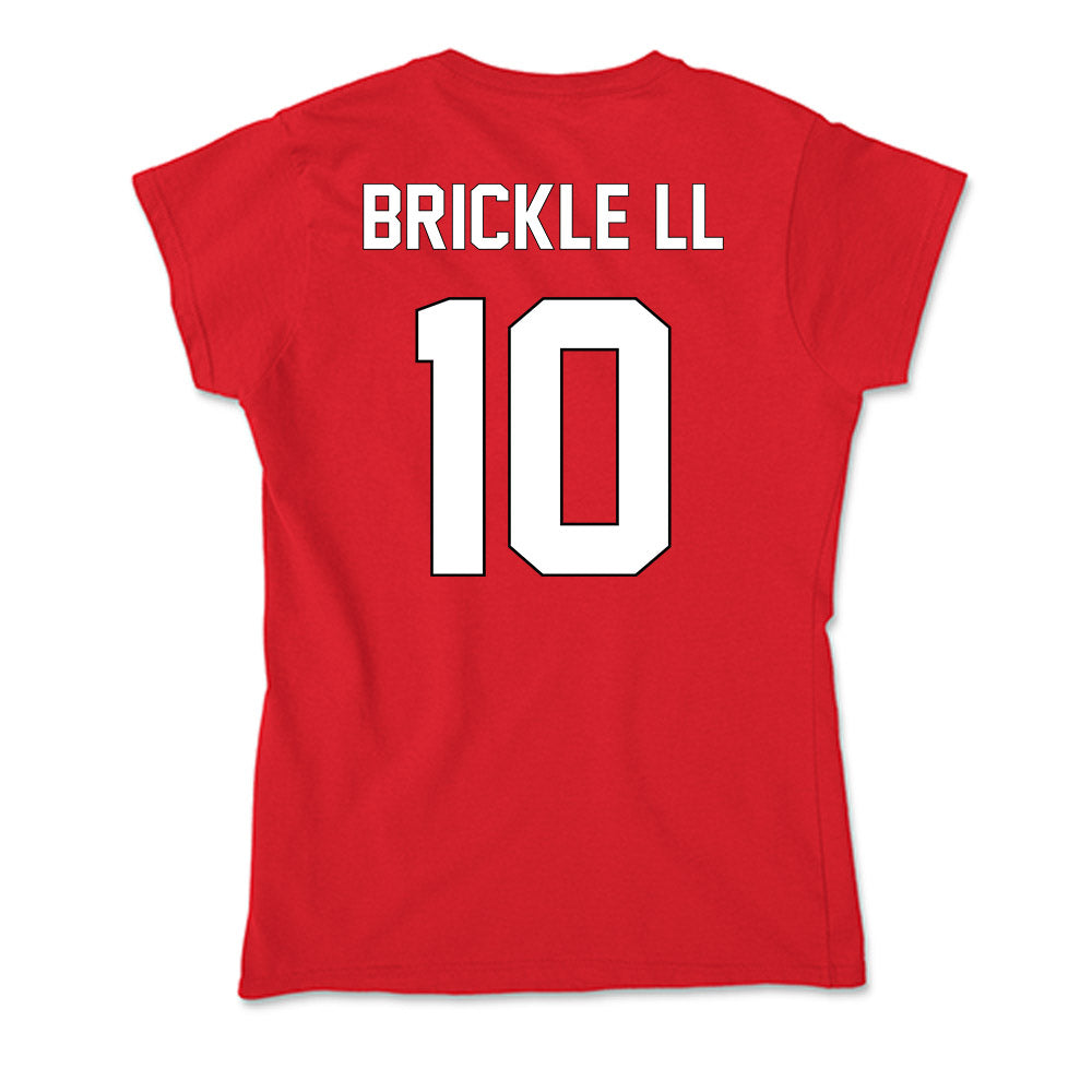 Maryland - NCAA Football : Cam Brickle ll - Soft Style Women’s T-Shirt-1