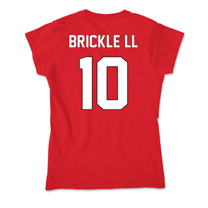 Maryland - NCAA Football : Cam Brickle ll - Soft Style Women’s T-Shirt-1