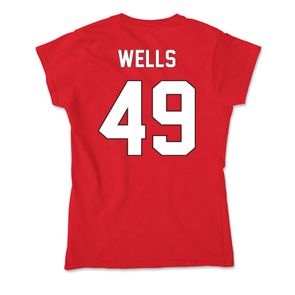 Maryland - NCAA Football : Chris Wells - Soft Style Women’s T-Shirt-1