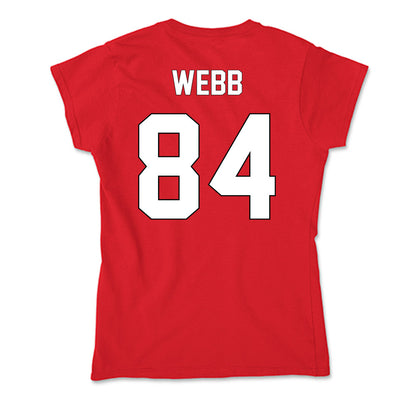 Maryland - NCAA Football : Kaleb Webb - Soft Style Women’s T-Shirt-1