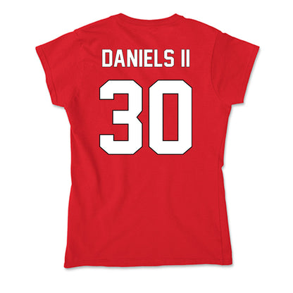 Maryland - NCAA Football : Travares Daniels II - Soft Style Women’s T-Shirt-1