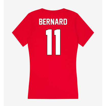 Maryland - NCAA Women's Soccer : Drew Bernard - Women's V-Neck T-Shirt-1