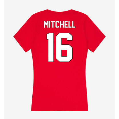 Maryland - NCAA Women's Field Hockey : Lily Mitchell - Women's V-Neck T-Shirt-1
