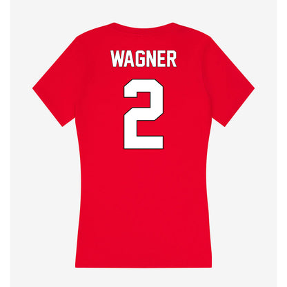 Maryland - NCAA Men's Basketball : Dajuan Wagner - Women's V-Neck T-Shirt-1