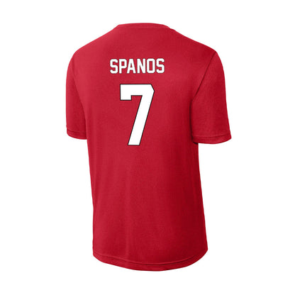 Maryland - NCAA Men's Lacrosse : Eric Spanos - Activewear T-Shirt-1