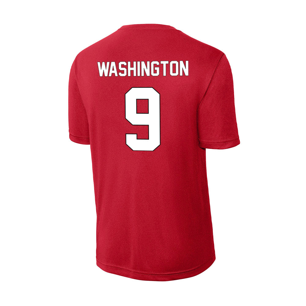 Maryland - NCAA Men's Basketball : Solomon Washington - Activewear T-Shirt-1