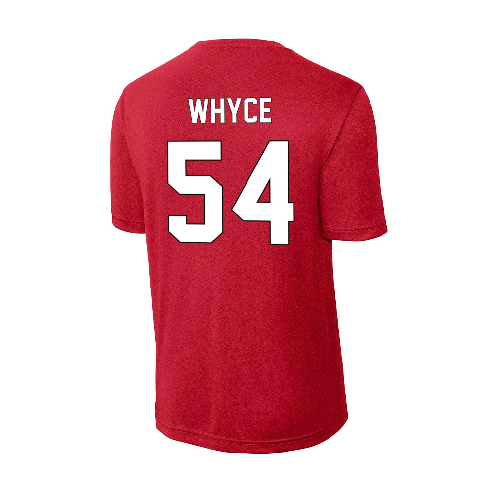 Maryland - NCAA Football : JaMarcus Whyce - Activewear T-Shirt-1