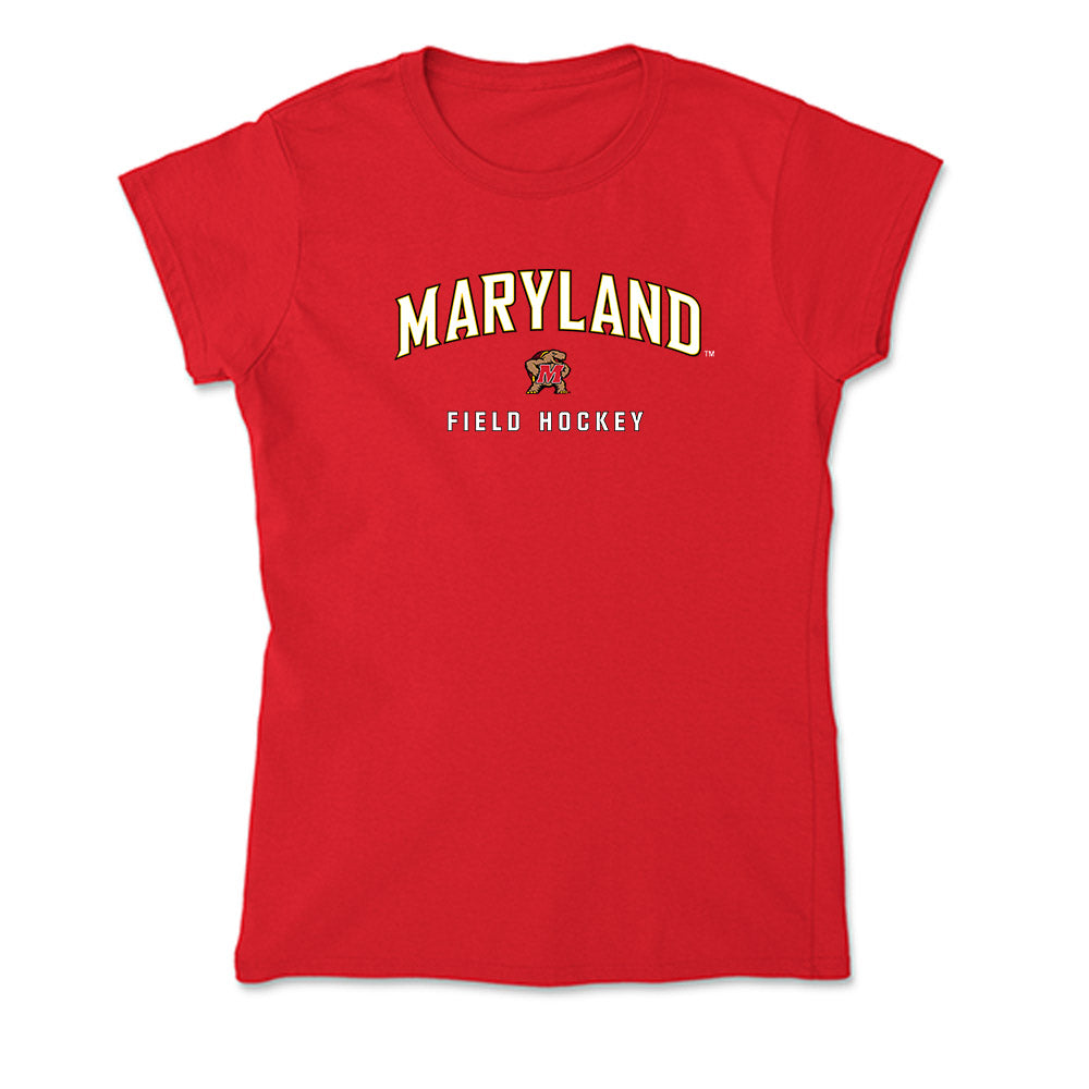 Maryland - NCAA Women's Field Hockey : Lily Mitchell - Soft Style Women’s T-Shirt-0