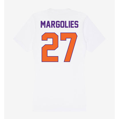 Clemson - NCAA Baseball : Dan Margolies - Women's V-Neck T-Shirt-1