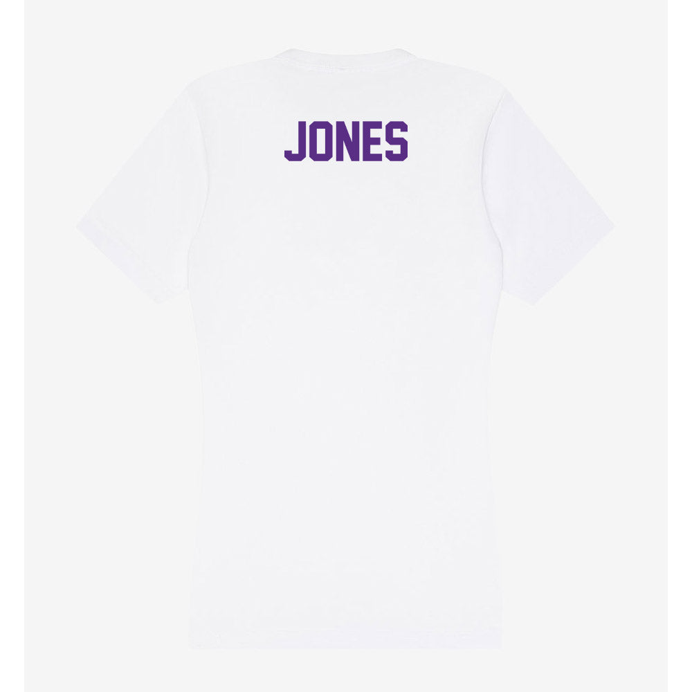 Clemson - NCAA Cheerleading : Evan Jones - Women's V-Neck T-Shirt-1
