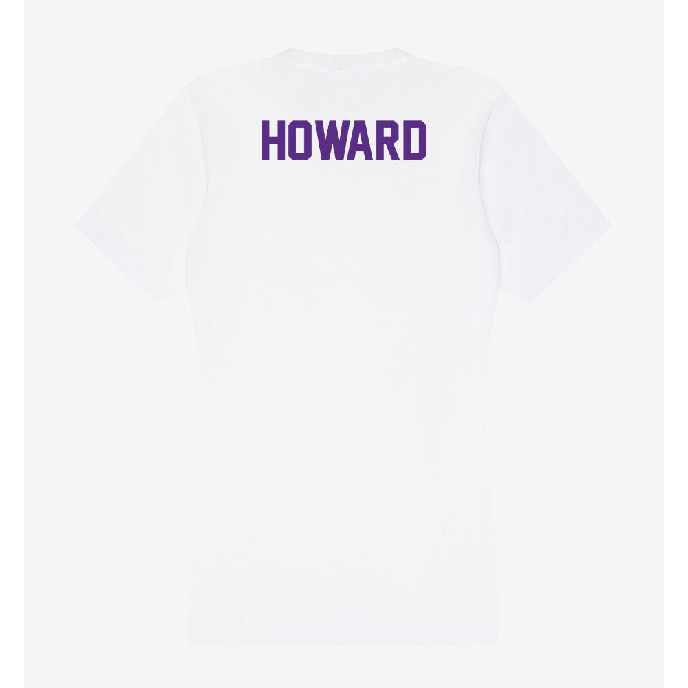 Clemson - NCAA Cheerleading : Teneia Howard - Women's V-Neck T-Shirt-1
