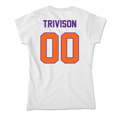 Clemson - NCAA Baseball : Ethan Trivison - Soft Style Women’s T-Shirt-1