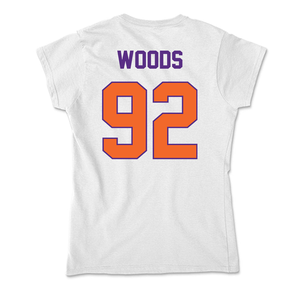 Clemson - NCAA Football : Devarrick Woods - Soft Style Women’s T-Shirt-1