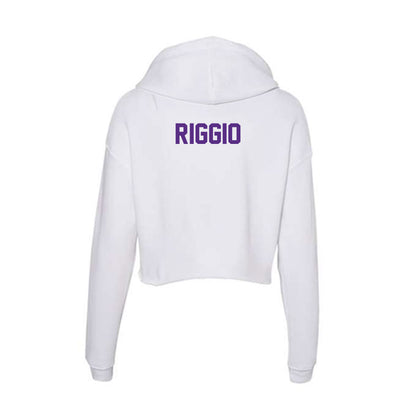 Clemson - NCAA Women's Rowing : Skyler Riggio - Women's Crop Fleece Hoodie-1