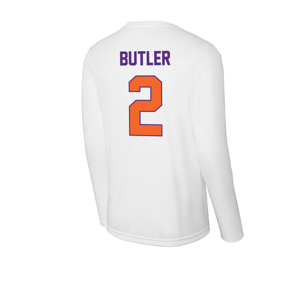 Clemson - NCAA Women's Basketball : Jakerra Butler - Activewear Long Sleeve T-Shirt-1