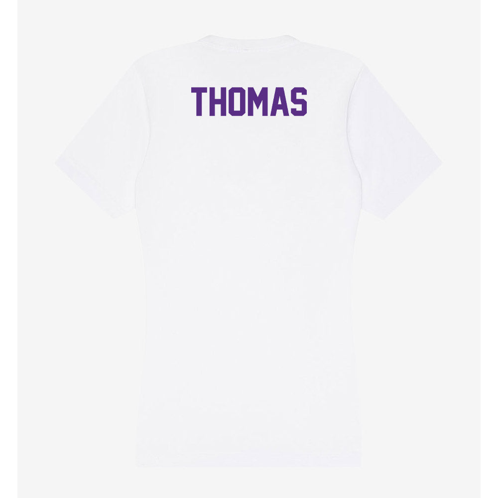 Clemson - NCAA Women's Track & Field : Shevaughn Thomas - Women's V-Neck T-Shirt-1