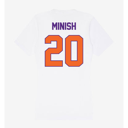 Clemson - NCAA Softball : Samantha Minish - Women's V-Neck T-Shirt-1