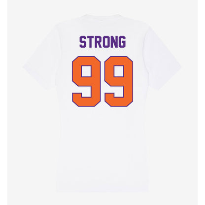Clemson - NCAA Football : Markus Strong - Women's V-Neck T-Shirt-1