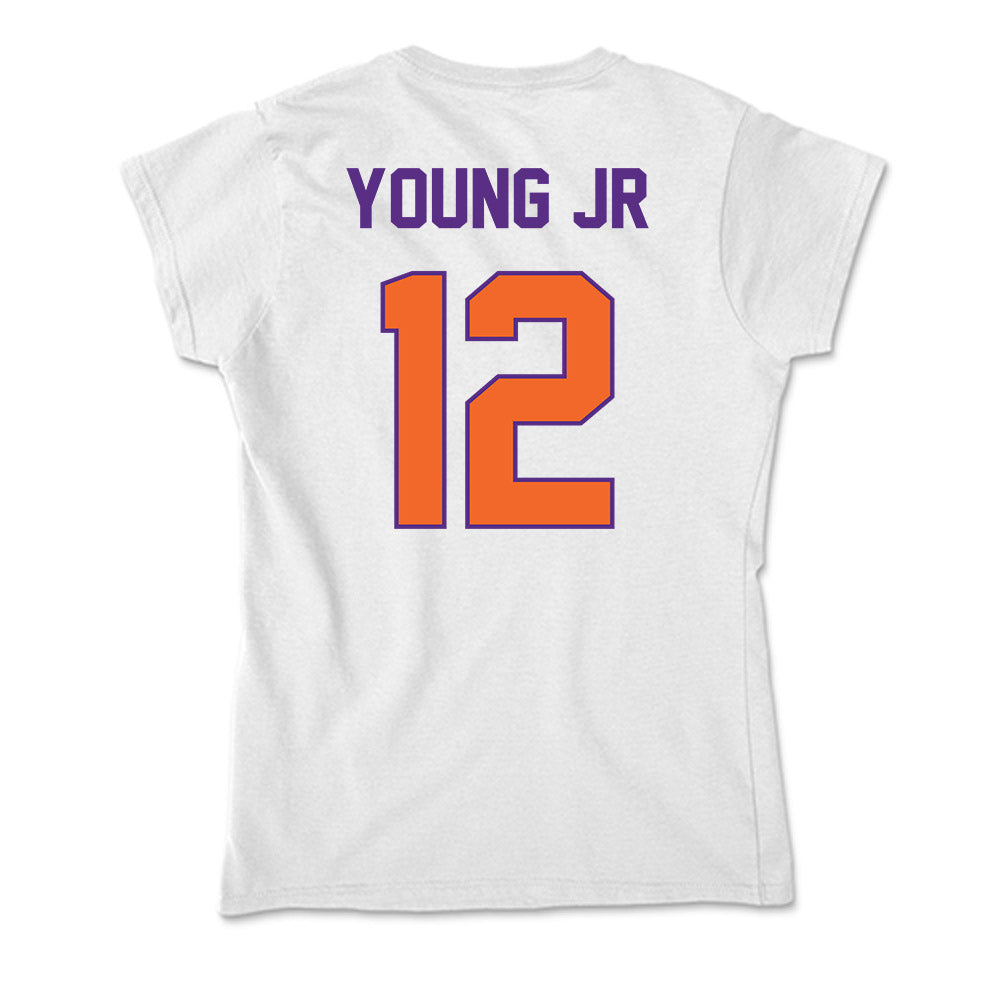 Clemson - NCAA Football : Shavar Young Jr - Soft Style Women’s T-Shirt-1