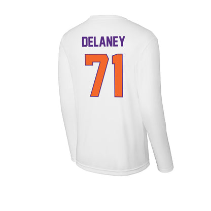 Clemson - NCAA Football : Leo Delaney - Activewear Long Sleeve T-Shirt-1