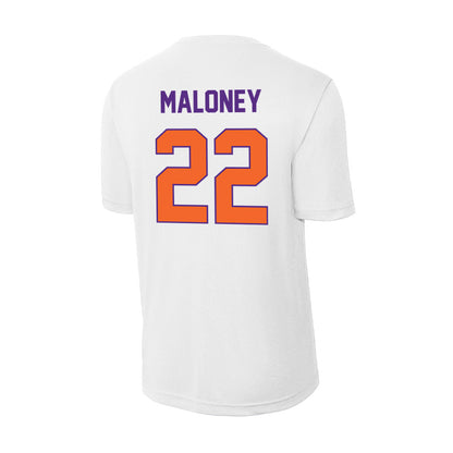 Clemson - NCAA Women's Volleyball : Lucy Maloney - Activewear T-Shirt-1