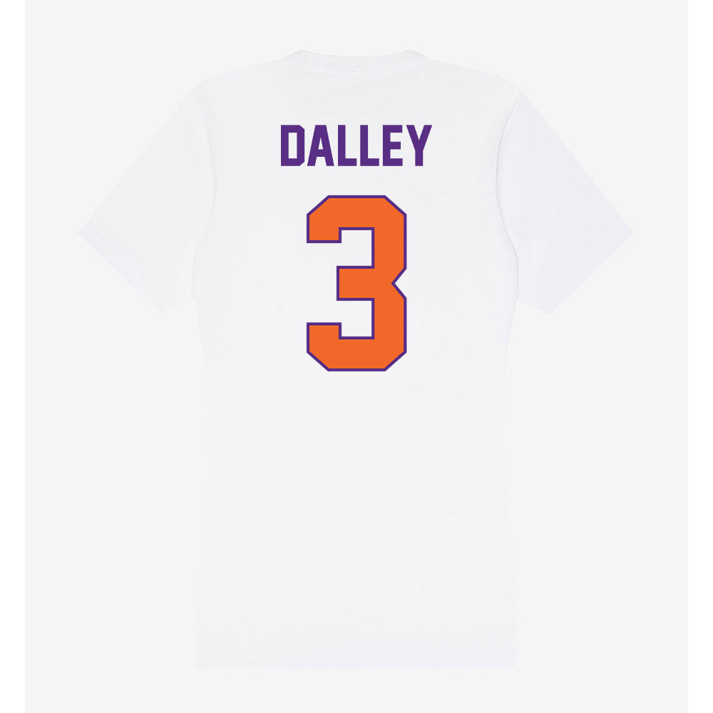 Clemson - NCAA Baseball : Ty Dalley - Women's V-Neck T-Shirt-1