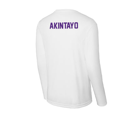 Clemson - NCAA Women's Track & Field : Christianne Akintayo - Activewear Long Sleeve T-Shirt-1