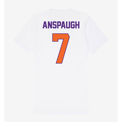 Clemson - NCAA Women's Volleyball : Madison Anspaugh - Women's V-Neck T-Shirt-1