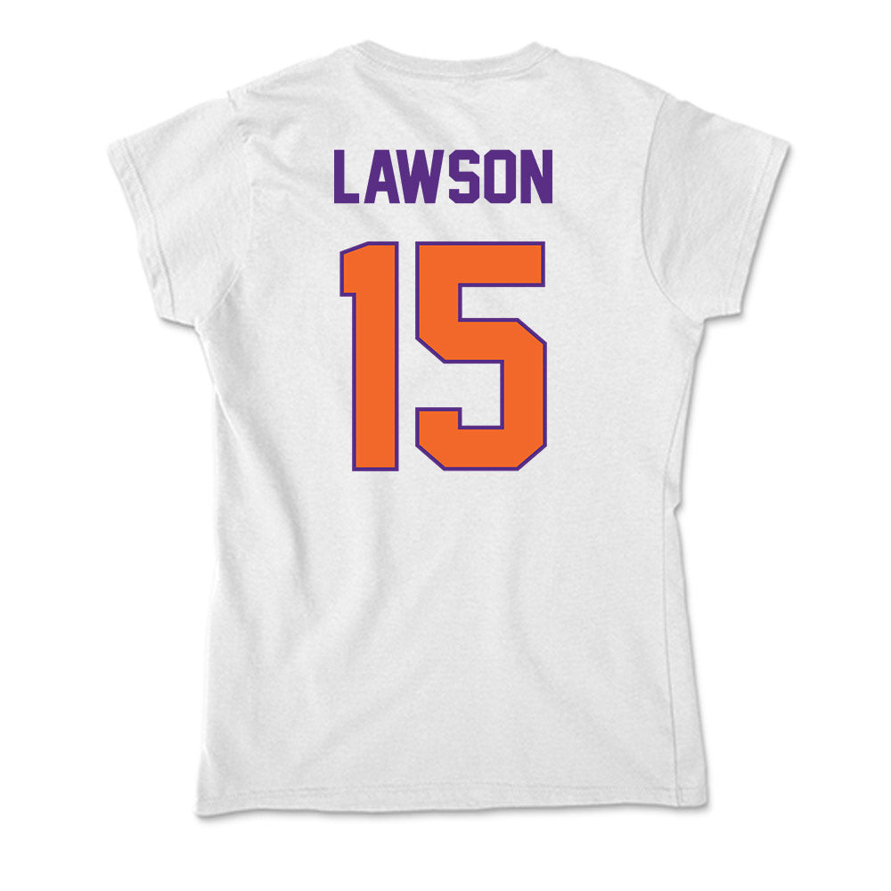 Clemson - NCAA Football : Jahiem Lawson - Soft Style Women’s T-Shirt-1