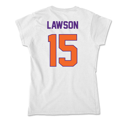 Clemson - NCAA Football : Jahiem Lawson - Soft Style Women’s T-Shirt-1