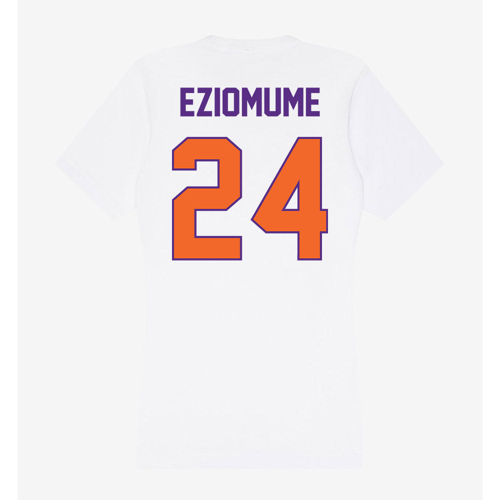 Clemson - NCAA Football : David Eziomume - Women's V-Neck T-Shirt-1