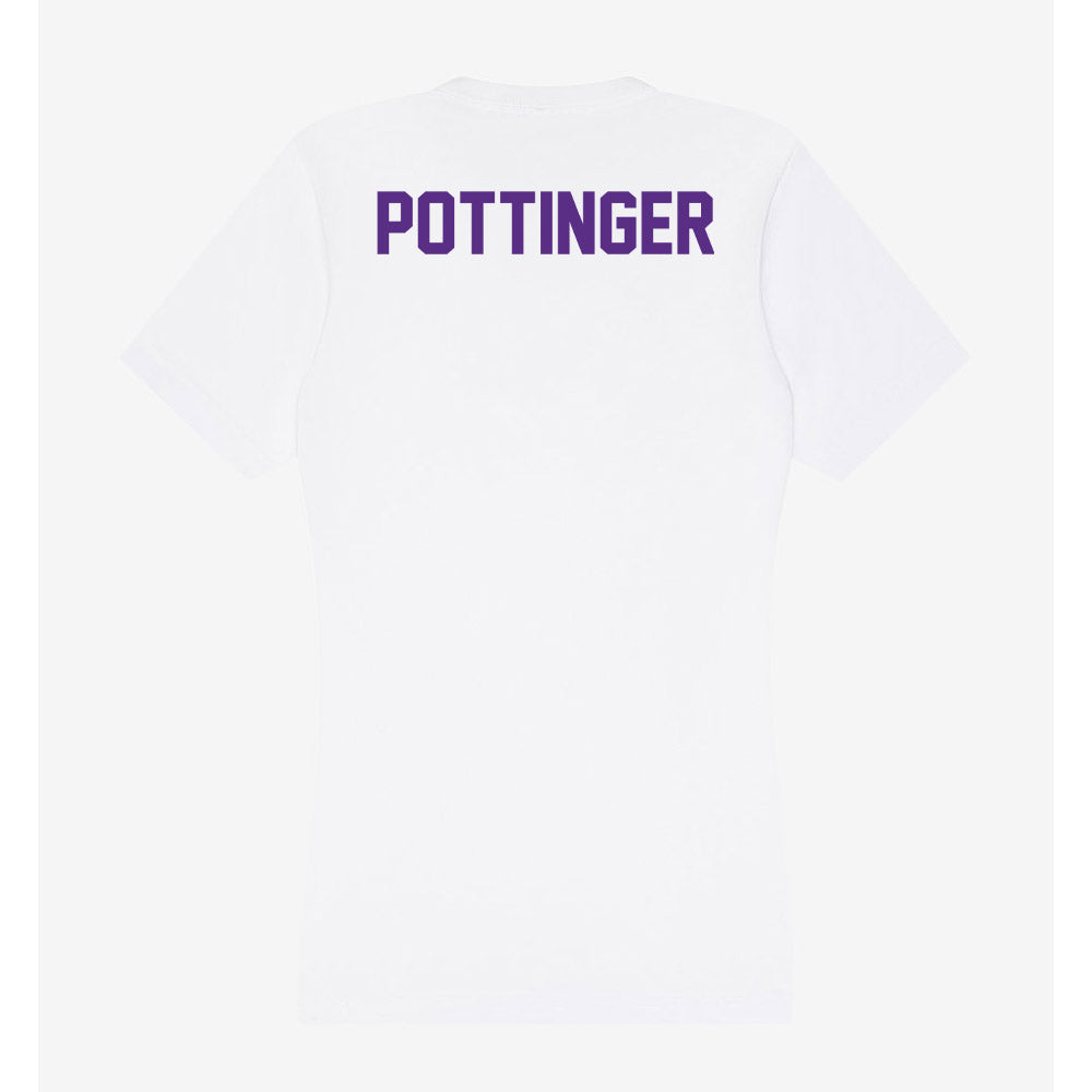Clemson - NCAA Men's Track & Field : Brandon Pottinger - Women's V-Neck T-Shirt-1